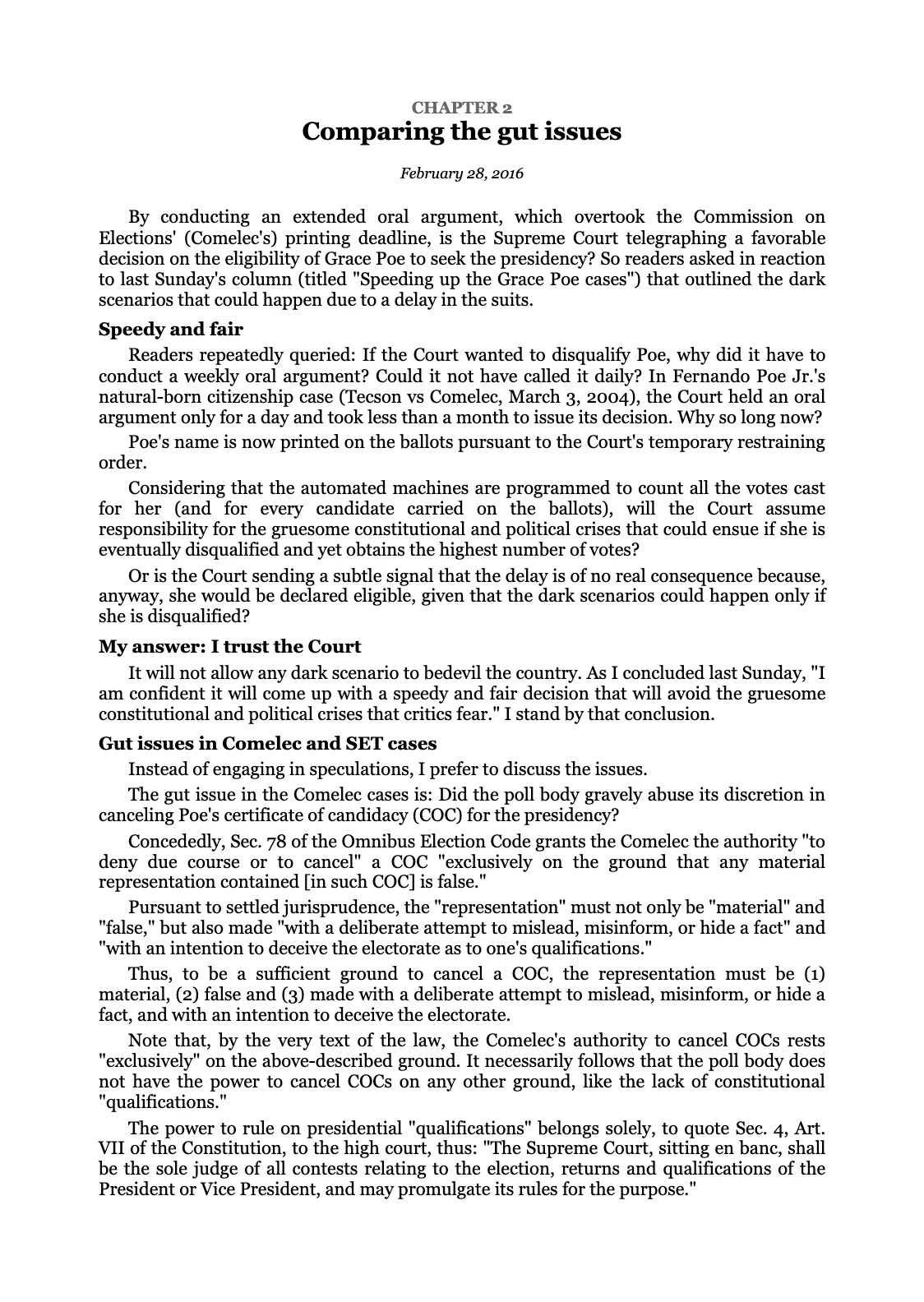 WITH DUE RESPECT 3, page 295