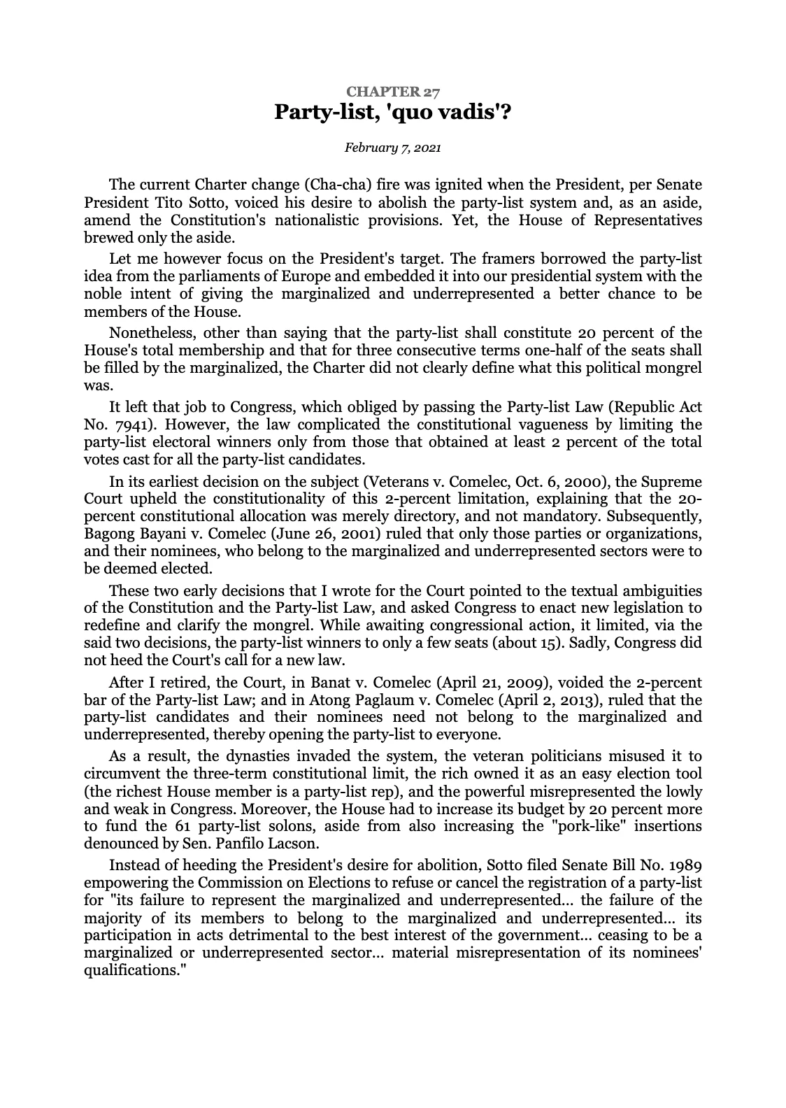 WITH DUE RESPECT 3, page 345