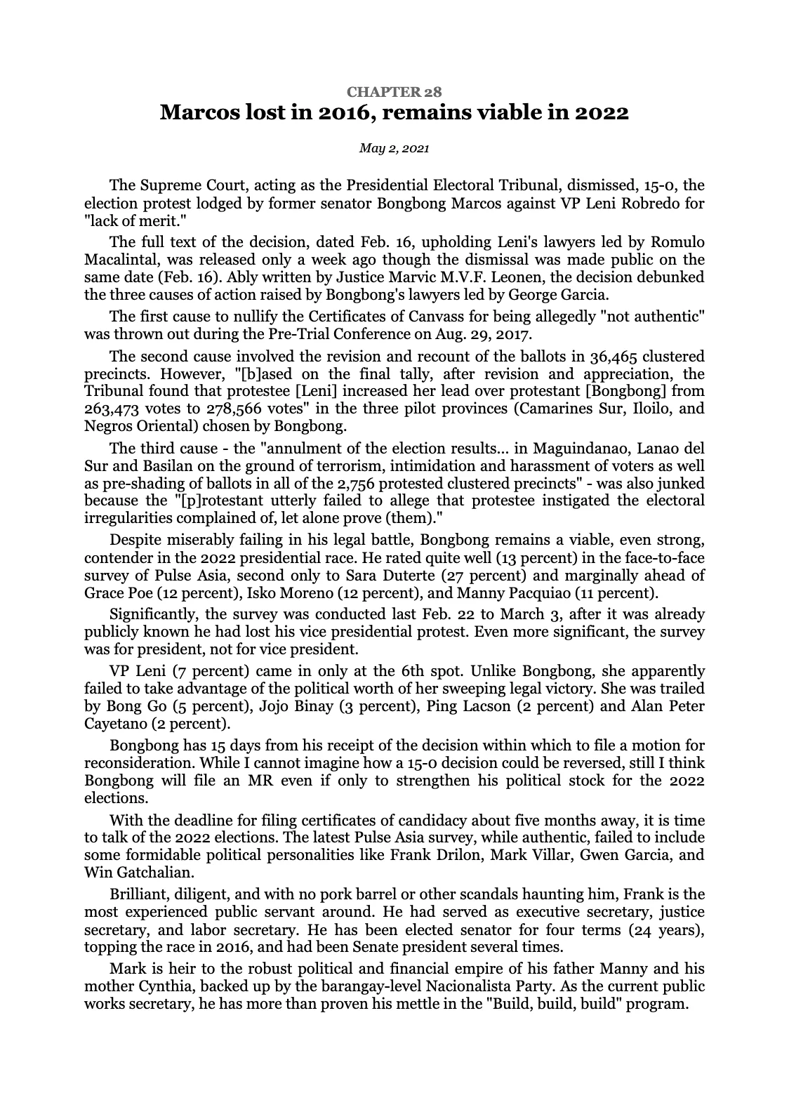 WITH DUE RESPECT 3, page 347