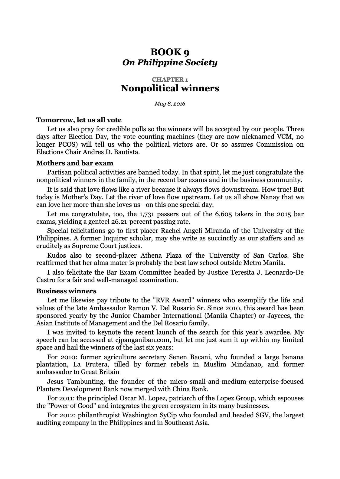 WITH DUE RESPECT 3, page 461