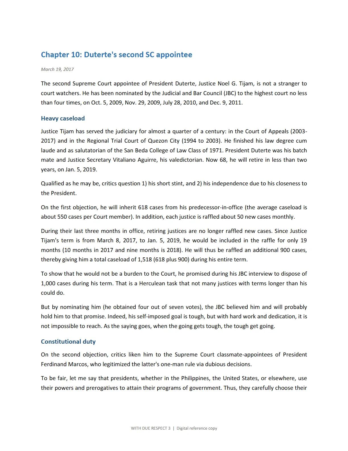 WITH DUE RESPECT 3, page 33