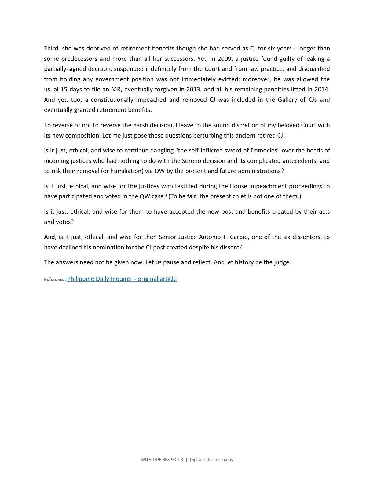 WITH DUE RESPECT 3, page 112