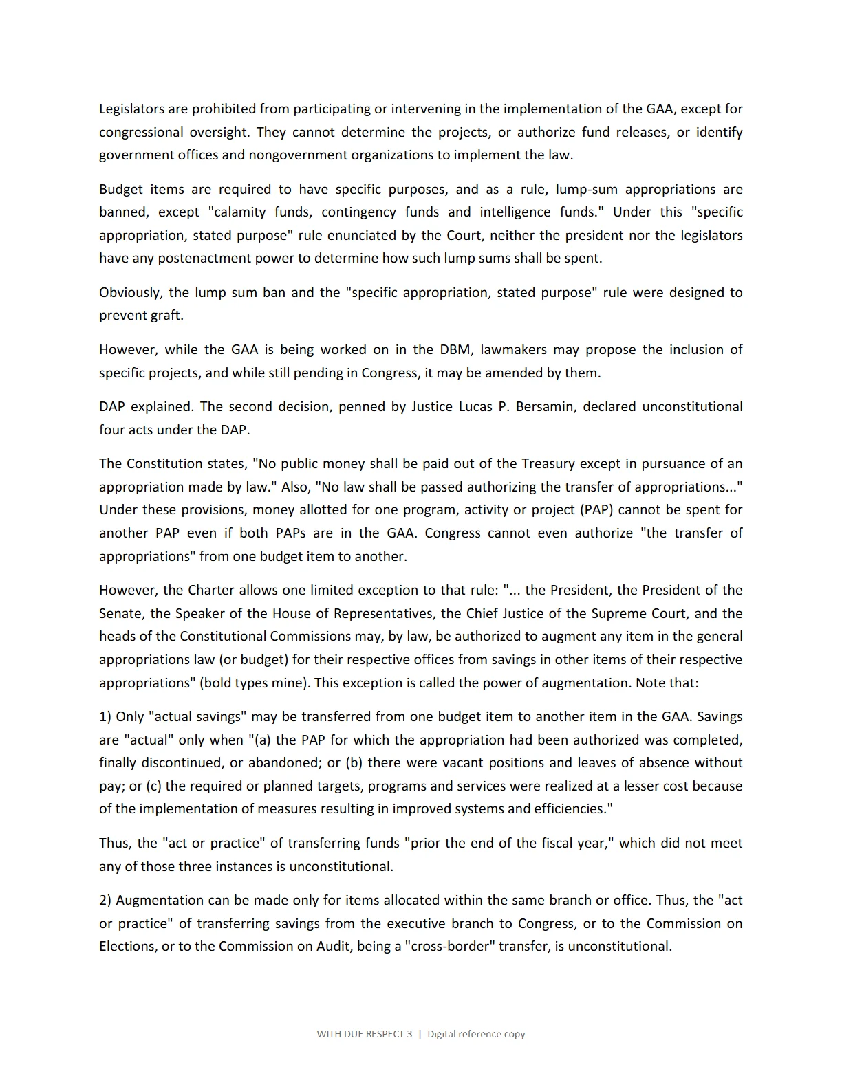 WITH DUE RESPECT 3, page 219