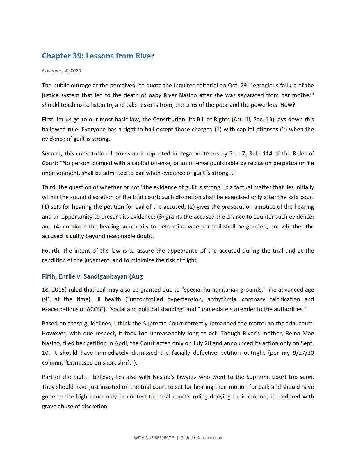 WITH DUE RESPECT 3, page 291