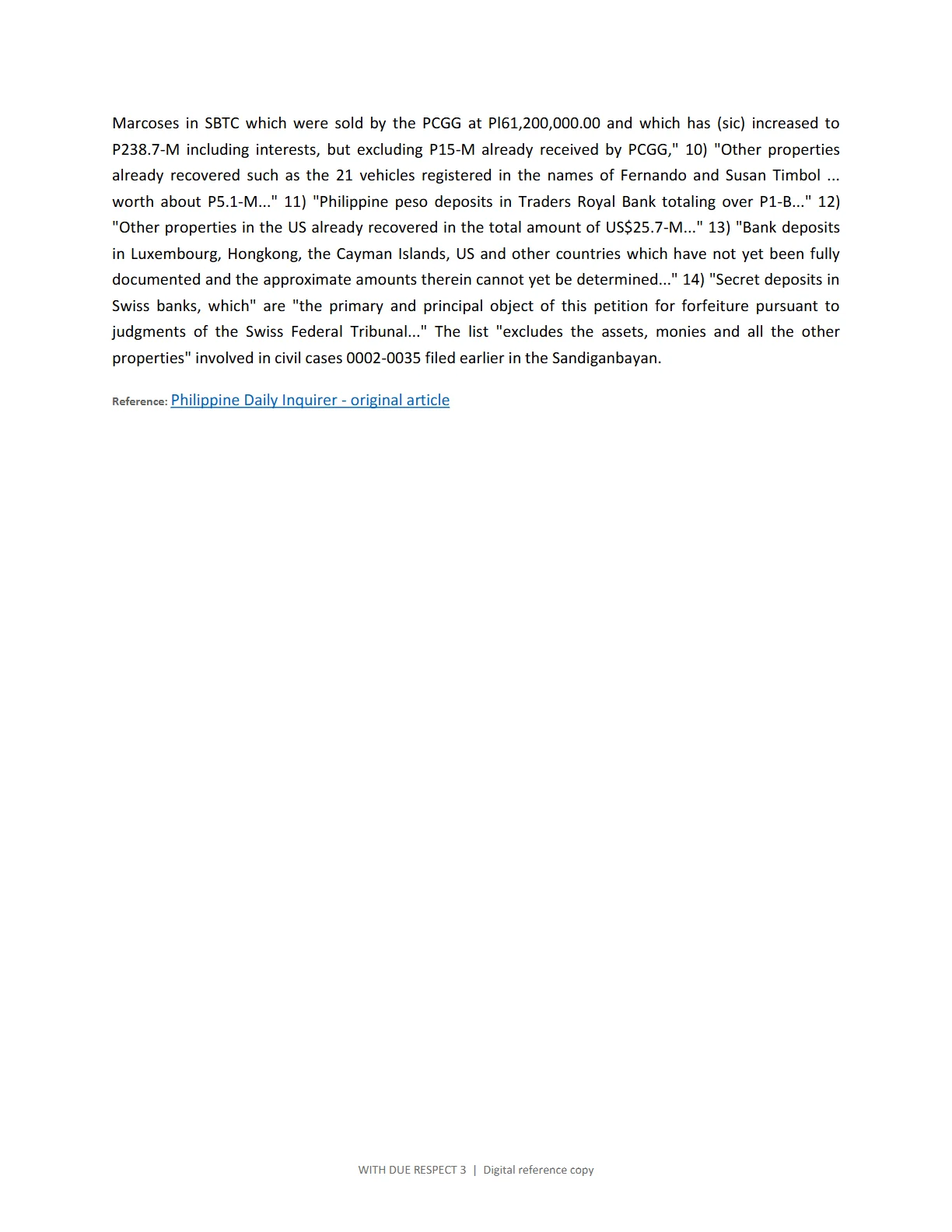 WITH DUE RESPECT 3, page 377