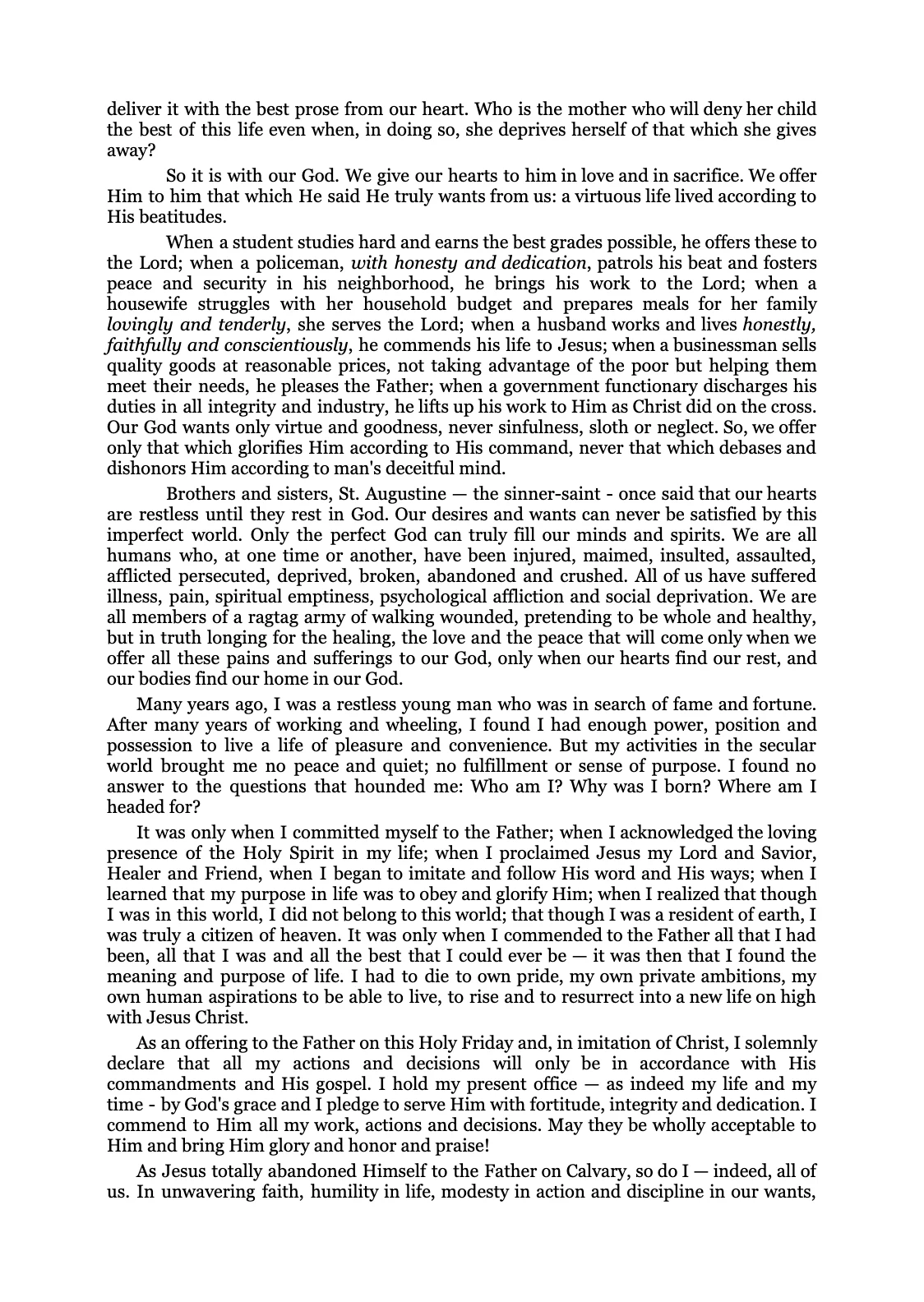 Justice and Faith, page 91