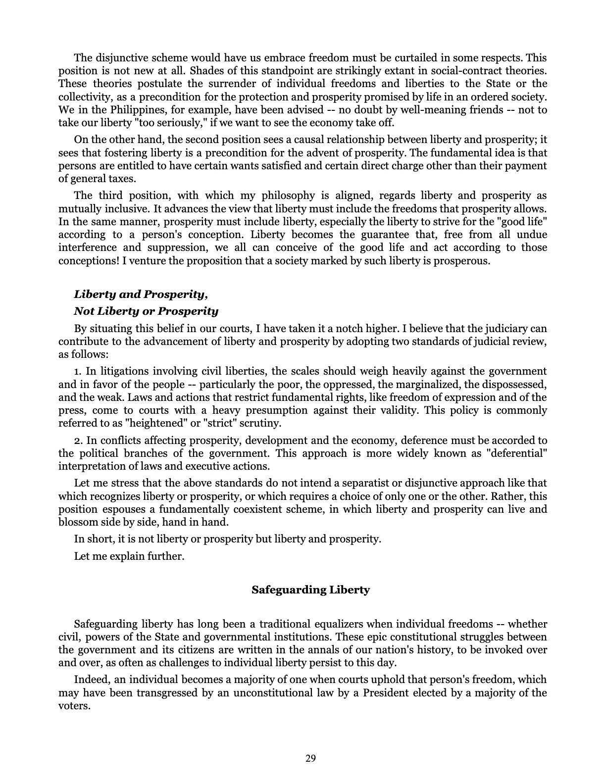 Liberty and Prosperity, page 29